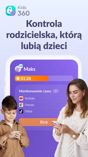 Kids360: Kontrola rodzicielska