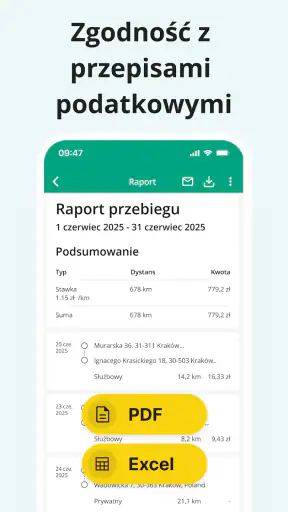 Kilometrówka Driversnote