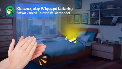 Klaszcz, aby Znaleźć Telefon