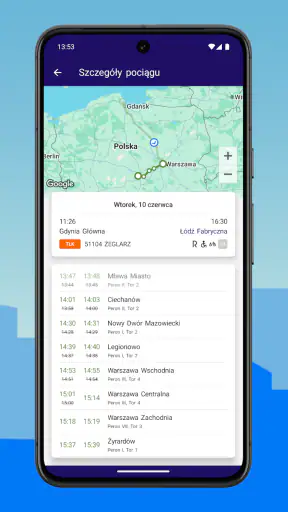 KOLEO - Rozkład PKP i bilety