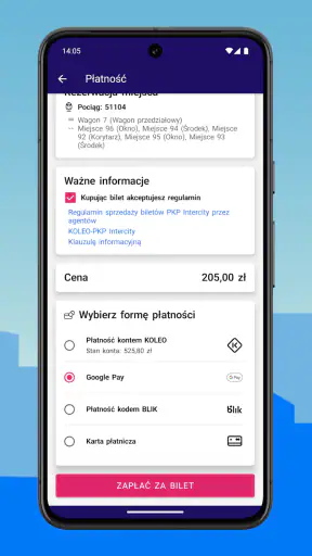 KOLEO - Rozkład PKP i bilety