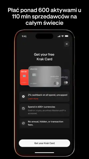 Krak: Karta z Cashback