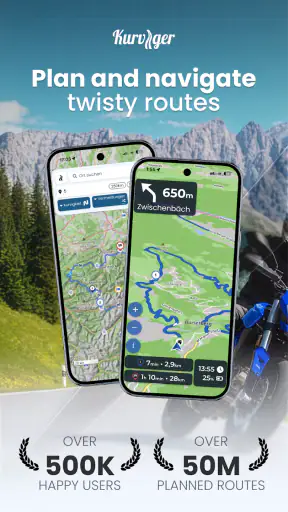 Kurviger Motorcycle Navigation