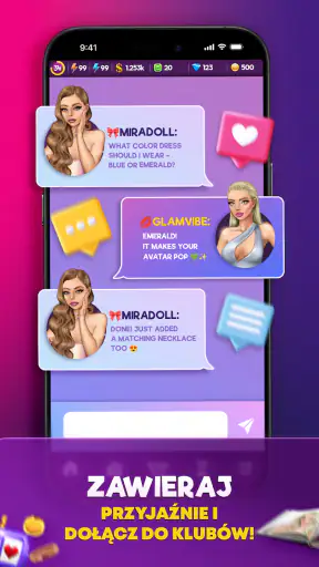 Lady Popular: Dress Up Game