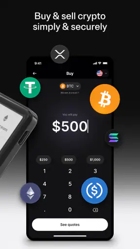 Ledger Wallet™ crypto app