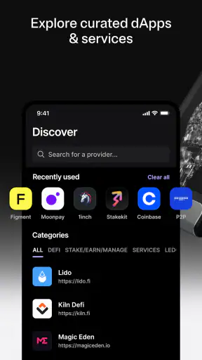 Ledger Wallet™ crypto app