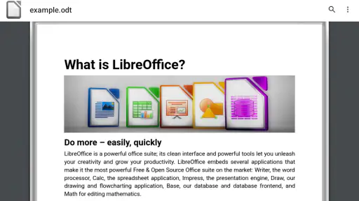 LibreOffice Viewer