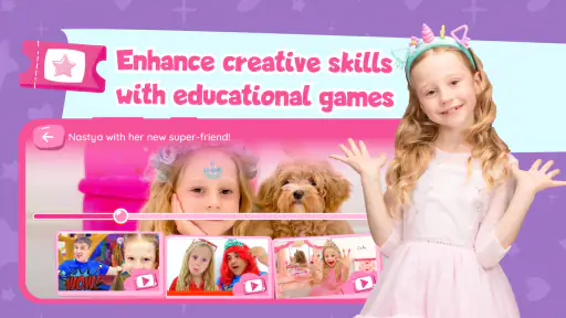 Like Nastya: Kids Games Videos