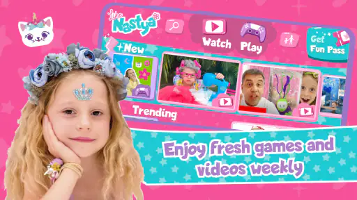 Like Nastya: Kids Games Videos