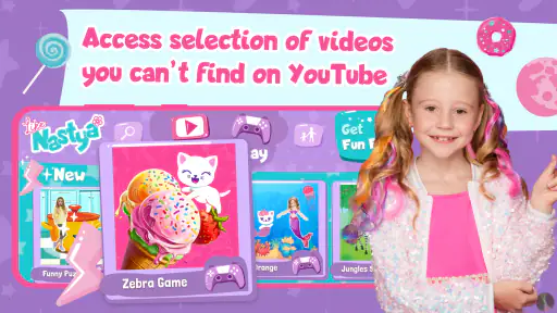 Like Nastya: Kids Games Videos