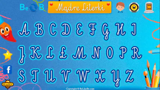 Mądre Literki - Nauka ALFABETU