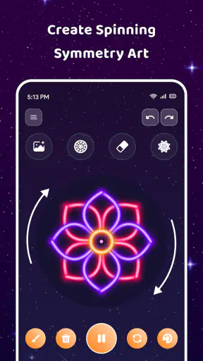 Magic Wheel - Spin Art Drawing