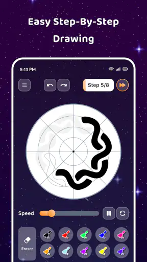 Magic Wheel - Spin Art Drawing