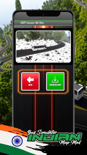 Map BUSSIN Bus Simulator India