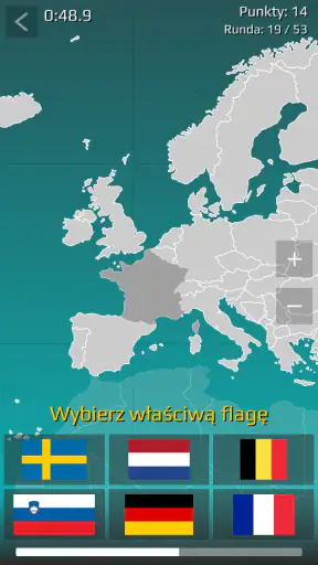 Mapa świata - Quiz
