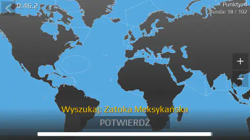 Mapa świata - Quiz