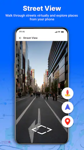 Mapy GPS aplikacja nawigacyjna