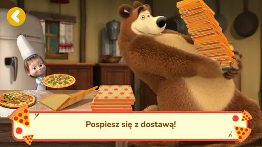 Masza i Niedźwiedź: Pizza