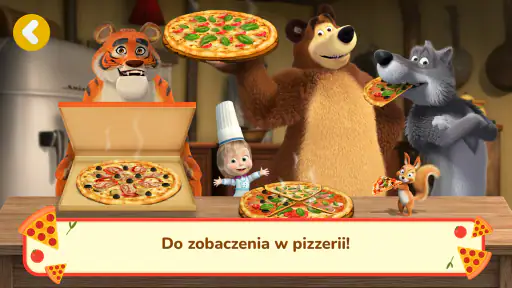 Masza i Niedźwiedź: Pizza