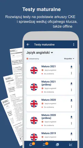 Matura - testy i zadania