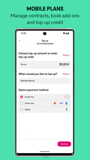 MeinMagenta: Mobile & Internet