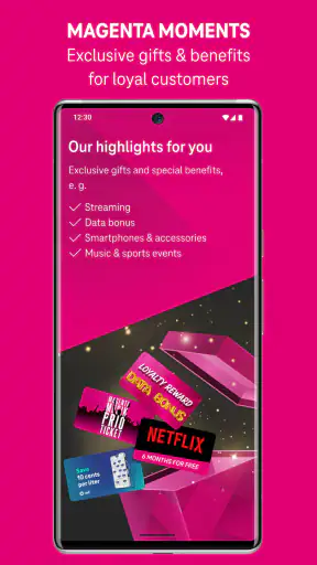 MeinMagenta: Mobile & Internet