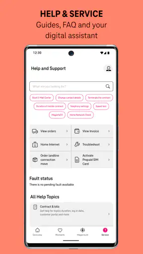 MeinMagenta: Mobile & Internet