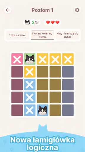 Meowdoku: Gry logiczne