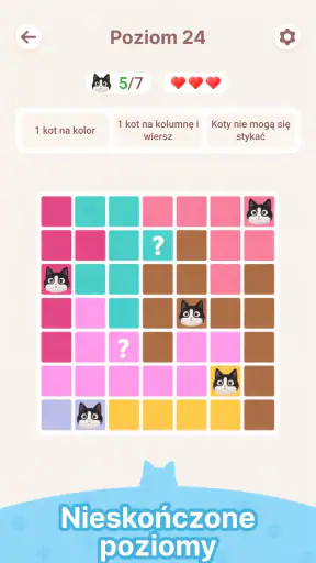 Meowdoku: Gry logiczne