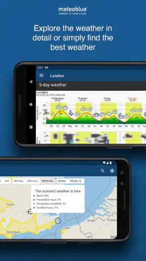 Pogoda, radar i mapy meteoblue
