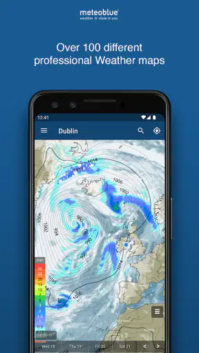 Pogoda, radar i mapy meteoblue