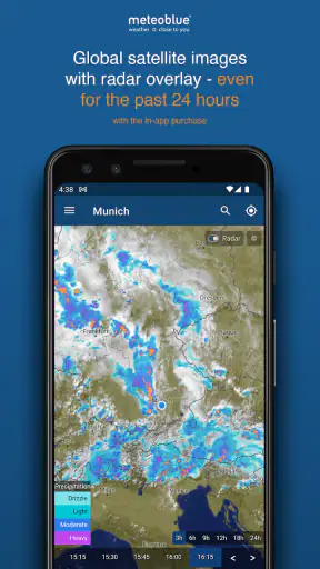 Pogoda, radar i mapy meteoblue