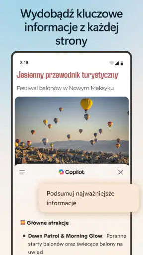 Microsoft Edge:przeglądarka AI