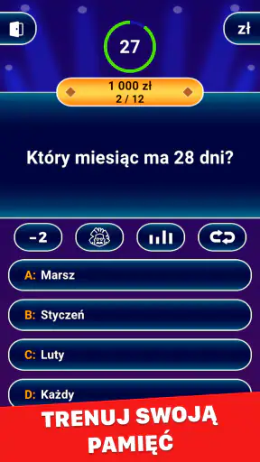 Milionerzy 2026: Polski Quiz