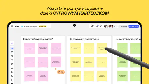 Miro:Twoja przestrzeń robocza