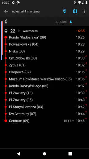 mobileMPK: rozkład jazdy