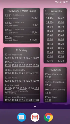 mobileMPK: rozkład jazdy