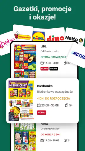Moja Gazetka, gazetki promocje