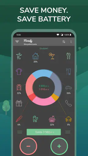 Monefy - Menedżer finansowy