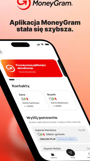 MoneyGram®: Wyślij pieniądze