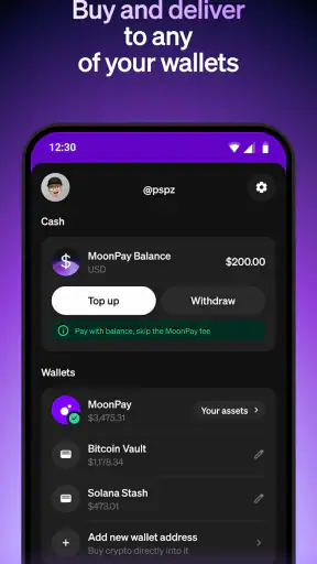 MoonPay: Buy Crypto & Bitcoin