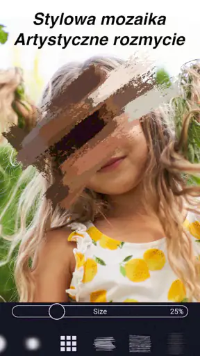 Mosaic Blur Face - Mozaika