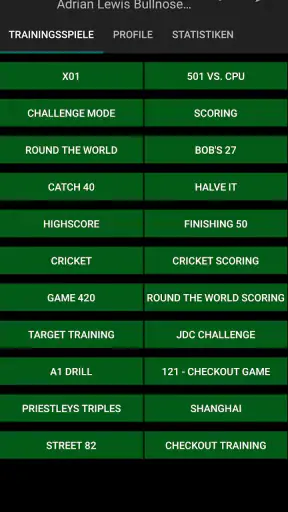 My Dart Training
