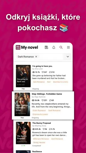 MyNovel: Książki i opowiadania