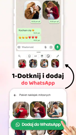 Naklejki miłosne WASticker