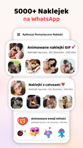 Naklejki miłosne WASticker