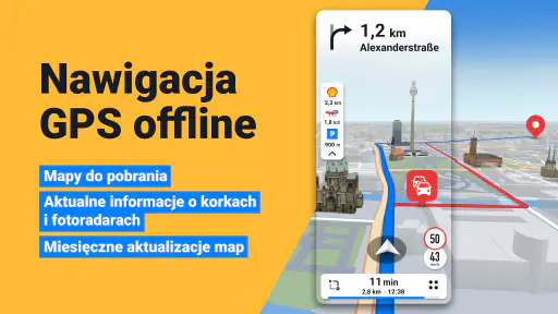 Nawigacja GPS i mapy Sygic