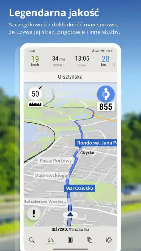 Nawigacja Planer tras AutoMapa