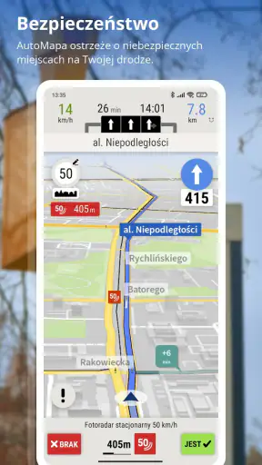 Nawigacja Planer tras AutoMapa