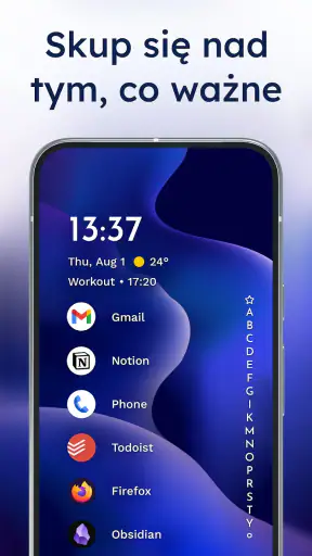 Niagara Launcher Ekran główny